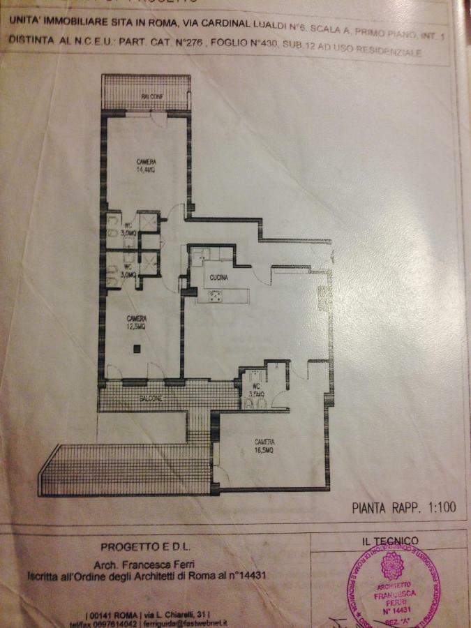 Atelier San Pietro Apartment โรม ภายนอก รูปภาพ